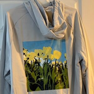 Nike Dri Fit Cream Hoodie